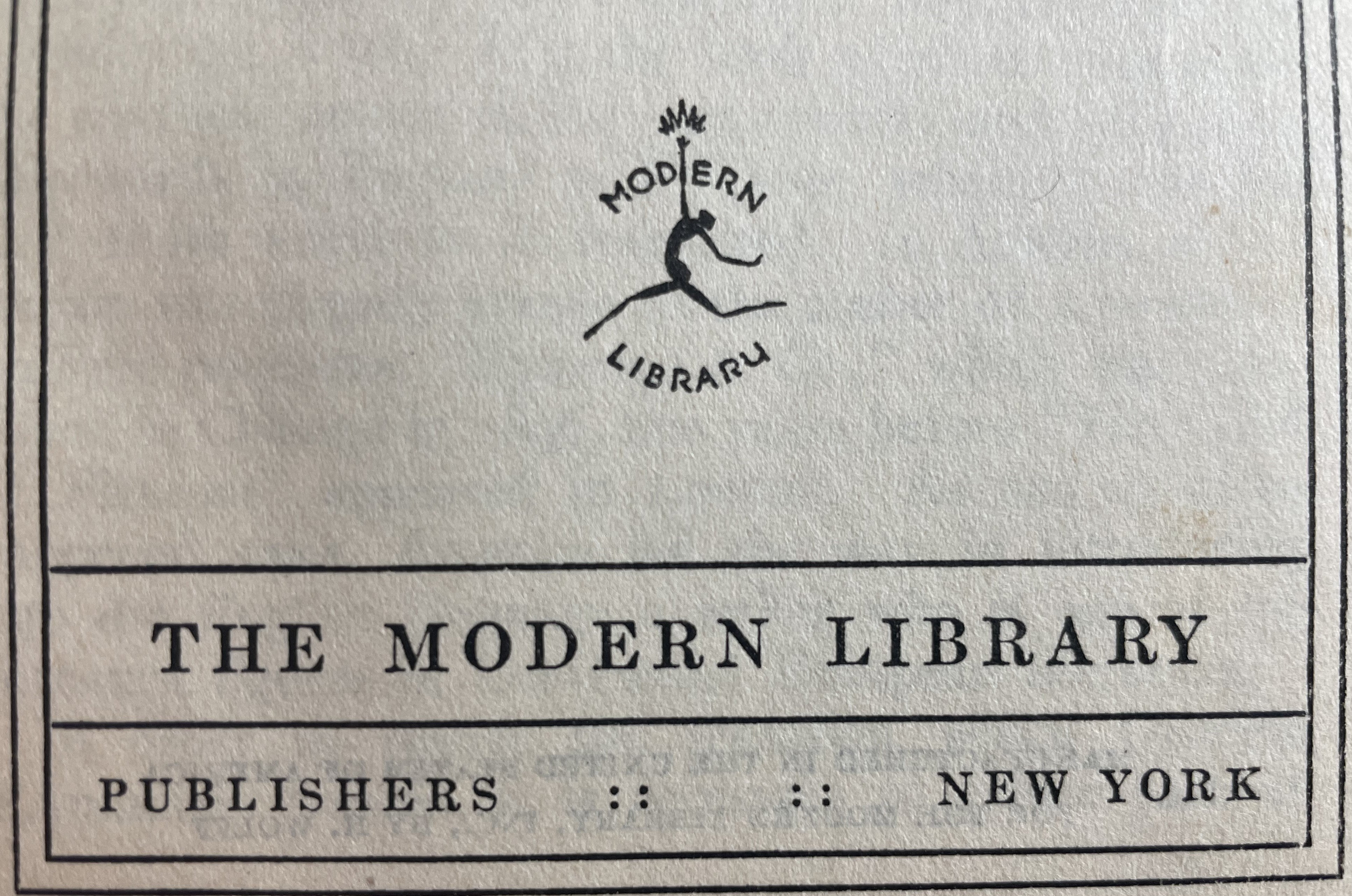 The Modern Library 1917-2001