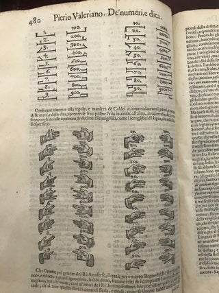 I Ieroglifici Ouero Commentarii delle occulte significationi de gl’Egittij, & alter Nationi