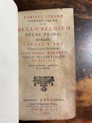 De Bello Belgico decas prima, ab excess Caroli V Imp.