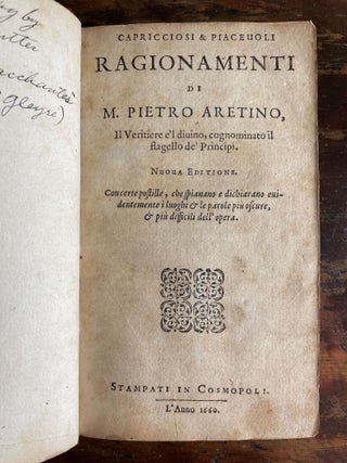 Capricciosi & Piaceuoli Ragionamenti