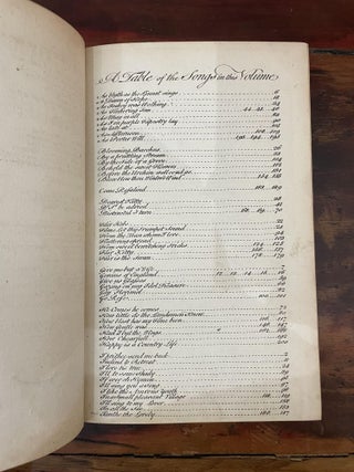 Clio and Euterpe or British Harmony a Collection of Celebrated Songs and Cantatas by the most approvÂÂ’d Masters curiously engraved with the Thorough Bass for Harpsicord and Transposition for the German Flute EmbelishÂÂ’d with Designs adapted to each Song. Vol I, Vol II, Vol III, Vol IV