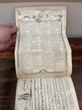 Clio and Euterpe or British Harmony a Collection of Celebrated Songs and Cantatas by the most approvÂÂ’d Masters curiously engraved with the Thorough Bass for Harpsicord and Transposition for the German Flute EmbelishÂÂ’d with Designs adapted to each Song. Vol I, Vol II, Vol III, Vol IV