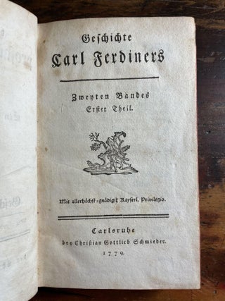 Sammlung der besten deutschen Prosaischen Schriftsteller und Dichter ein und Neunzigster Theil. Geschichte Carl Ferdiners