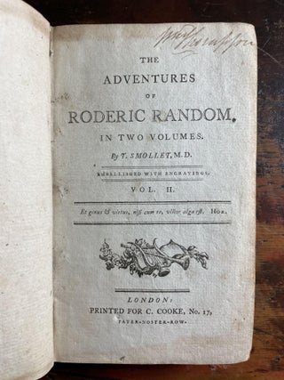 The Adventures of Roderic Random: in 2 Volumes
