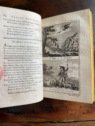 Fables Choisies, Mises en Vers, par la Fontaine, avec Figures. Vol 1 and Vol 2"