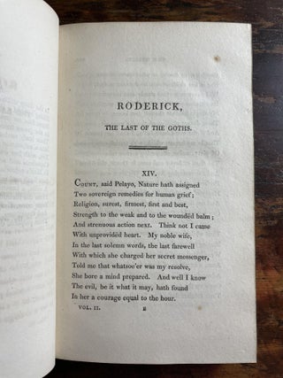 Roderick, The Last of the Goths; in Two Volumes