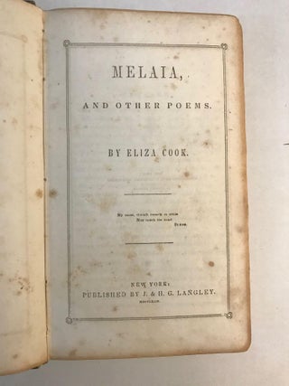 Melaia, and other Poems.