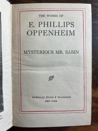 Mysterious Mr. Sabin