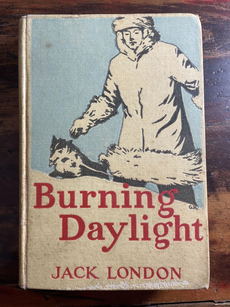 Item #1910BD-LON-1-G Burning Daylight. Jack London.