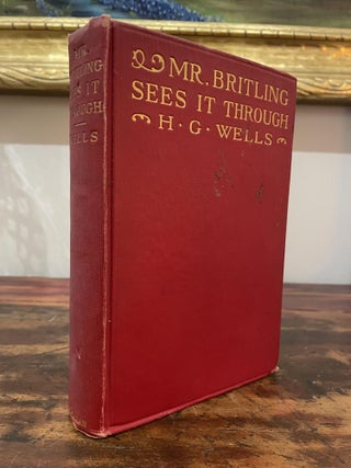 Item #1917MBS-WEL-9-VG Mr. Britling Sees it Through. H. G. Wells