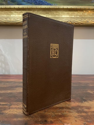 Item #1920GMA-HUD-1T-VG Green Mansions: A Romance of the Tropical Forest. W. H. Hudson