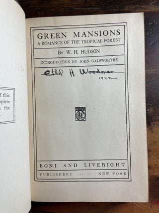 Green Mansions: A Romance of the Tropical Forest