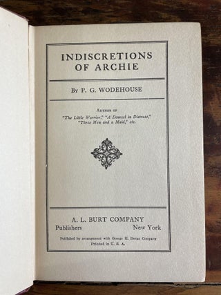 Indiscretions of Archie