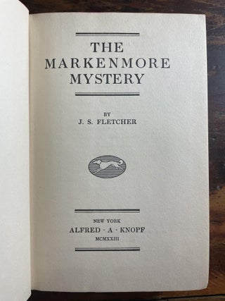 The Markenmore Mystery
