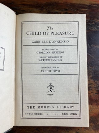 The Child of Pleasure