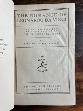 The Romance of Leonardo Da Vinci
