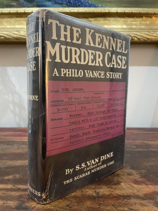 Item #1933TKM-DIN-1-F The Kennel Murder Case. S. S. Van Dine