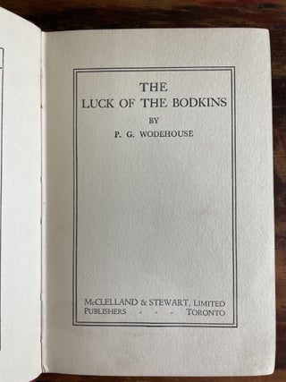 The Luck of the Bodkins