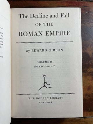 The Decline and Fall of the Roman Empire: Vol 1: The History of the Empire from 180 A.D. to 395 A.D.Vol 2: The History of the Empire from 395 A.D. to 1185 A.D.Vol 3: The History of the Empire from 1185 A.D. to the Fall of Constantantine in 1453"