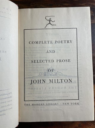 John Milton: Complete Poetry & Selected Prose
