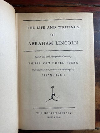 The Life and Writings of Abraham Lincoln