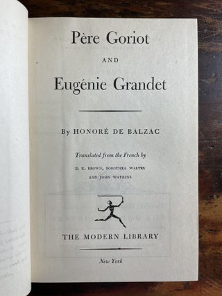 Père Goriot and Eugénie Grandet