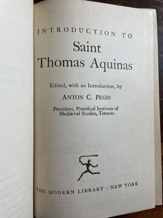 Introduction to St. Thomas Aquinas
