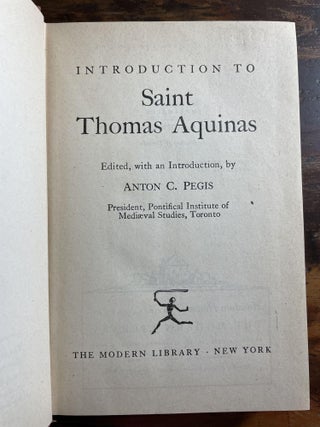 Introduction to St. Thomas Aquinas