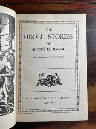 The Droll Stories of Honoré De Balzac