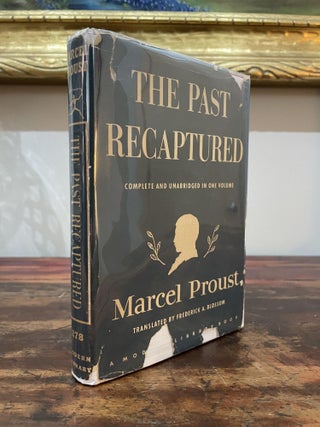 Item #1951TPR-PRO-2T-VG The Past Recaptured. Marcel Proust