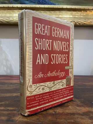 Item #1952GGS-LAN-2T-VG Great German Short Novels and Stories. Victor Lange
