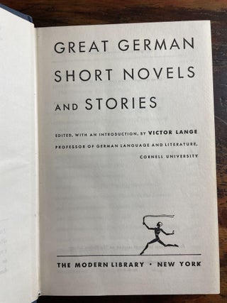 Great German Short Novels and Stories