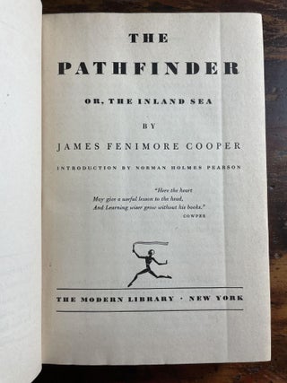 The Pathfinder or The Inland Sea