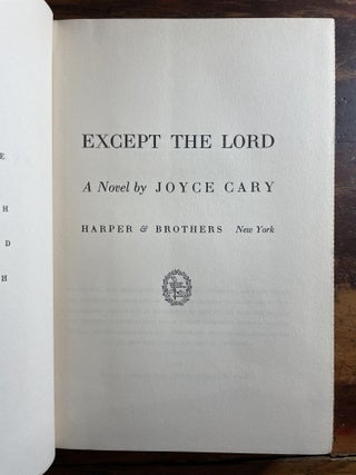 Except the Lord