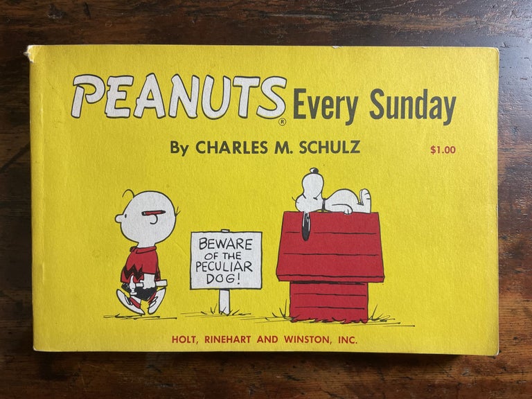 Item #1961PES-SCH-1-VG Peanuts Every Sunday. Charles M. Schulz.