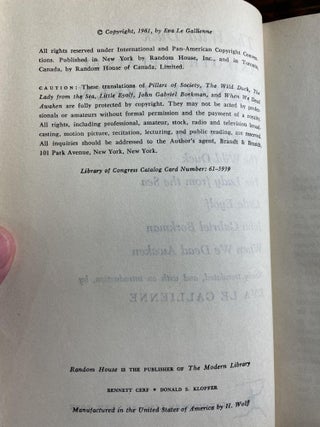 The Wild Duck and Other Plays