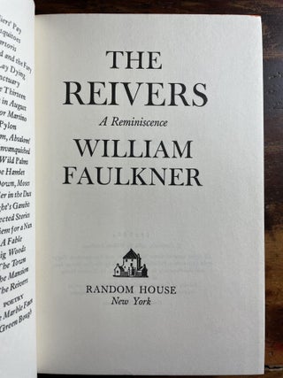 The Reivers: A reminiscence