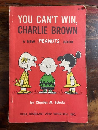 Item #1962YCW-SCH-1-G You Can't Win, Charlie Brown. Charles M. Schulz