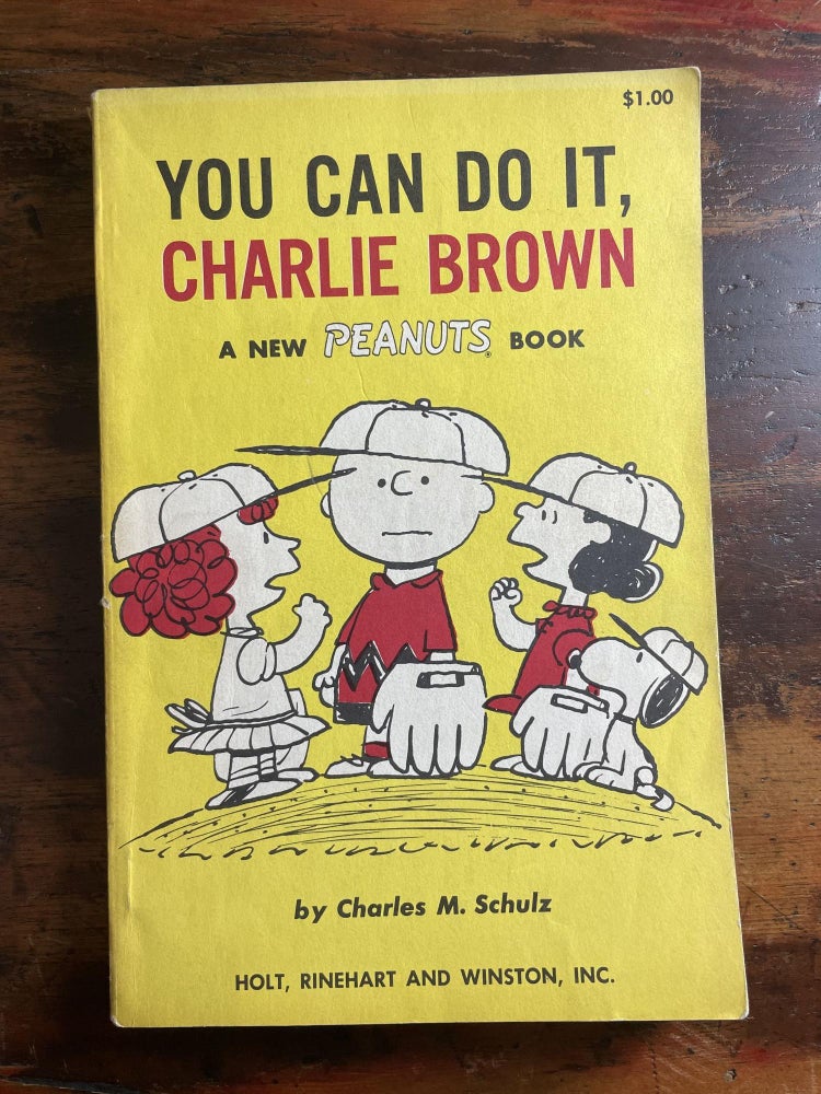 Item #1963YCD-SCH-1-VG You Can Do It, Charlie Brown. Charles M. Schulz.