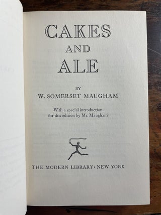 Cakes and Ale