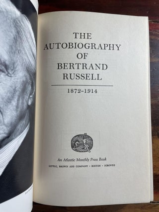 The Autobiography of Bertrand Russell: 1872-1914