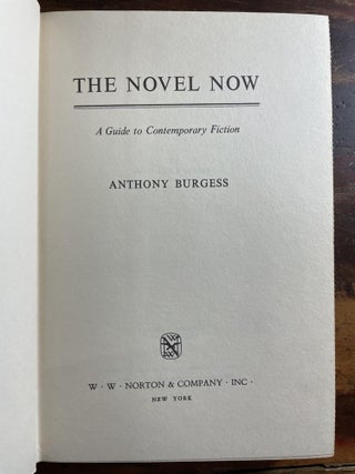 The Novel Now: A Guide to Contemporary Fiction
