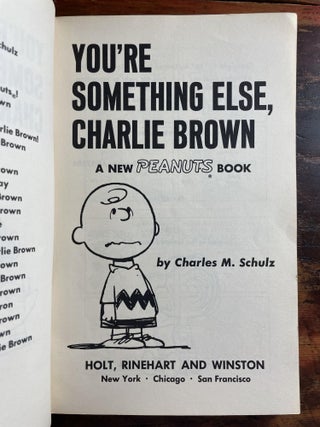You're Something Else, Charlie Brown
