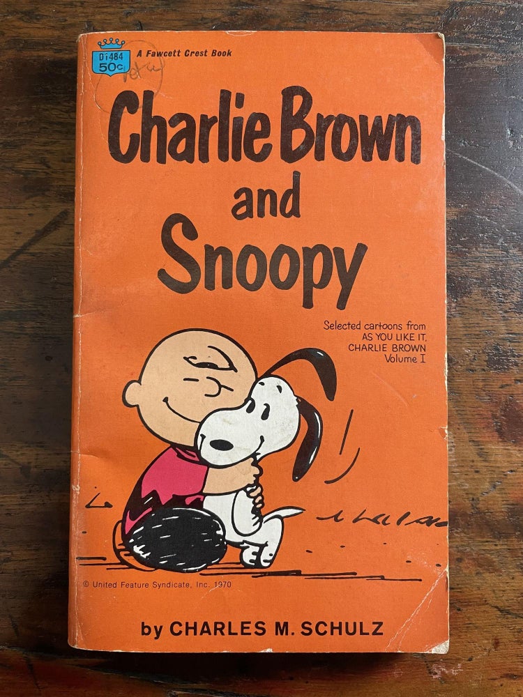 Item #1970CBA-SCH-1T-G Charlie Brown and Snoopy. Charles M. Schulz.