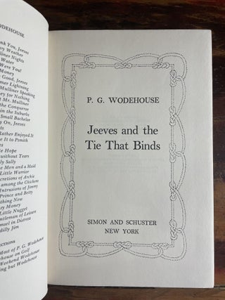 Jeeves and The Tie That Binds