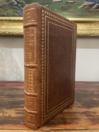 Item #1977TFI-TUR-1T-VG The Frontier in American History. Frederick Jackson Turner