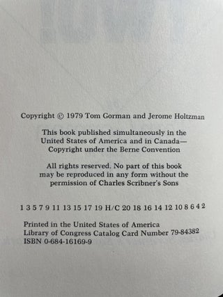 Three and Two! The Autobiography of Tom Gorman, the great major league umpire.
