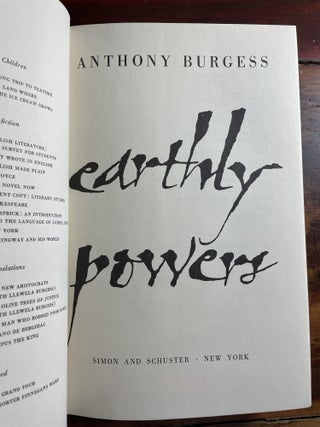 Earthly Power