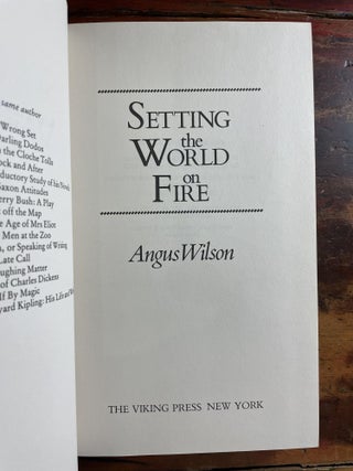 Setting the World on Fire