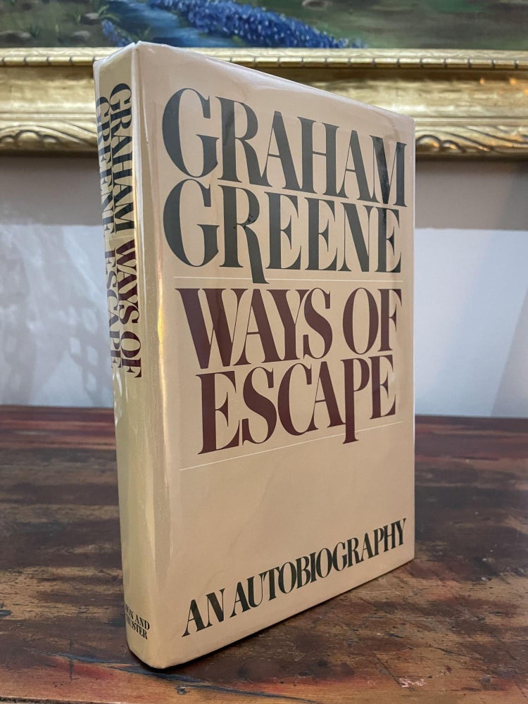 Item #1980WOE-GRE-1-VG Ways of Escape. Graham Greene.